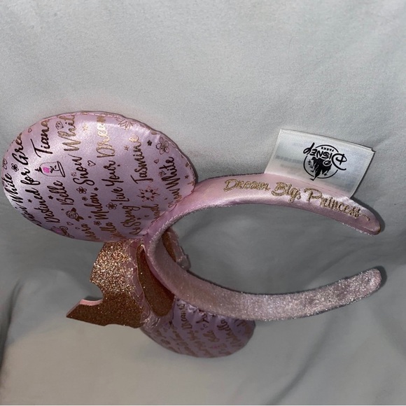 Rare Disney Parks Princess Tiara Crown Headband Ears - Picture 5 of 6